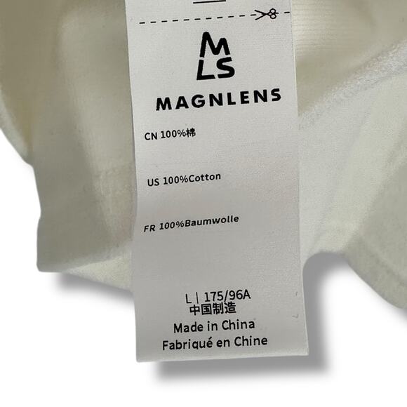 Magnlens Terry Cropped Dolman Sweatshirt Womens Size Large 175 - Picture 4 of 7